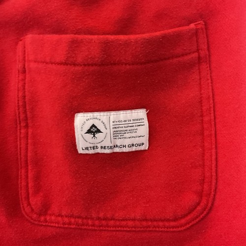 Lifted Research Group LRG Pants Men's Large Sweatpants Joggers Drawstring Red - Picture 6 of 7