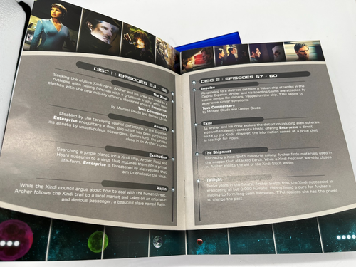 Star Trek Enterprise Complete Series Seasons 1-4 DVDs 2 With Booklets - Picture 13 of 15