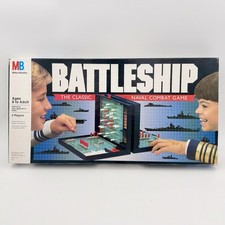 Vintage MB Battleship Board Game 4730 Milton Bradley 1990 2 Player Strategy Game