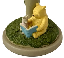 Vtg Brown Bag Cookie Art, Disney WINNIE THE POOH & PIGLET Stamp 1996 RETIRED