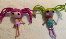 2 Lalaloopsy Full Size Silly Hair Dolls Crumbs 12"