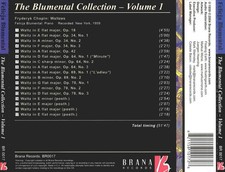 FELICJA BLUMENTAL THE BLUMENTHAL COLLECTION, VOL. 1: CHOPIN WALTZES NEW CD