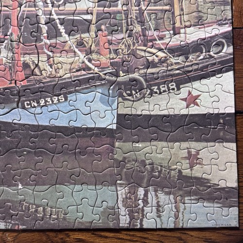 Vintage Tuco Elite Bilderpuzzle Frankreich Honfleur Hafen 500 DREIFACH DICK Stck. KOMPLETT - Bild 10 von 21