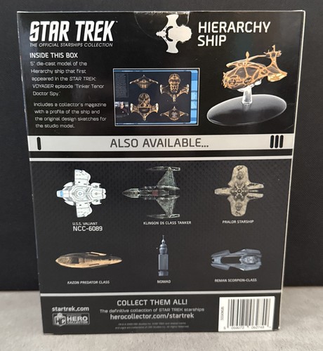 Eaglemoss Star Trek Starship - Nave de Asalto Jerarquía - Sellada con cargador - Imagen 2 de 4