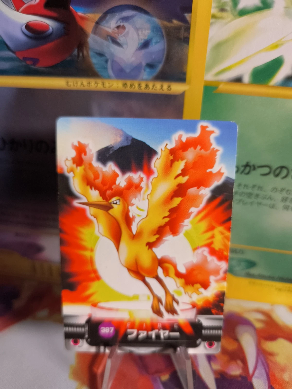 Pokemon Card Card Holo Lavados Moltres Zukan 2004 Fireered Ex Rare Japanese NM