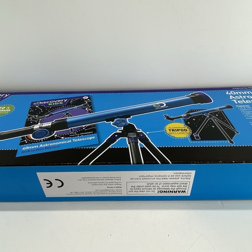 Discovery Kids 40mm Astronomical Telescope with Aluminum Tripod - New in Box - Picture 18 of 22