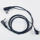 Soft plastic Air Tube Headset Mic Earbud Headphone For Baofeng UV5R BF-888s G