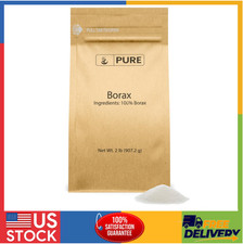 2 lb Pure Borax Powder Sodium Borate Multipurpose Cleaner  Slime Ingredient