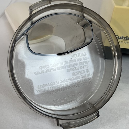 Vintage 1990 Cuisinart Little Pro Plus Food Processor System Tested - Picture 11 of 22