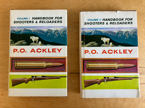P.O. Ackley Handbuch für Schützen & Reloader Band 1 und 2 1971 & 1975