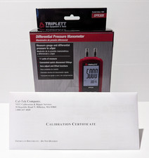Triplett DPR350-NIST Differential Pressure Manometer 5 PSI NIST Certified