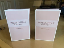 Two Vials Givenchy Irresistible Eau de Parfum, 1 ml each, 2 ml total
