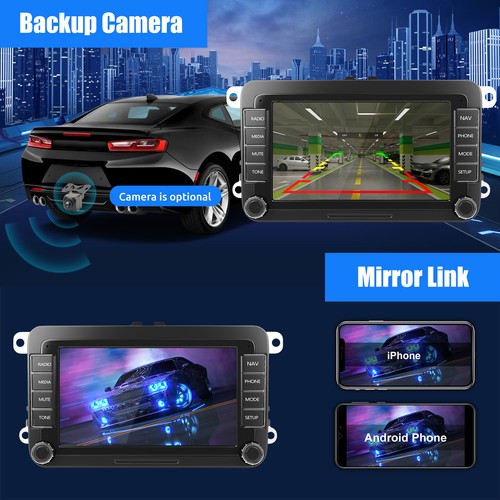 7" 32G Carplay Android 13 Car Stereo GPS For VW GOLF 5 6 Tiguan Passat B6 Jetta - Picture 12 of 16