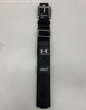 (NWT) Under Armour Men's Black 2013 UA Baseball Belt (Adjustable up to Size 46)