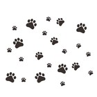  Hundetatze Druckt Entfernbare Wandaufkleber DIY Kunst Wandtattoo für Kinder