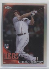 2010 Topps Chrome Refractor Chris Heisey #192 0f8