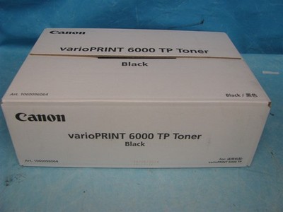 Genuine Canon VarioPrint 6000 TP Black Toner 7492B002[AA] - 2 Bottles - New 