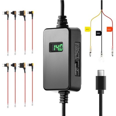 Drahtloses Dashcam Hardwire Kit Typ C mit Niederspannungsschutz für Auto Lkw
