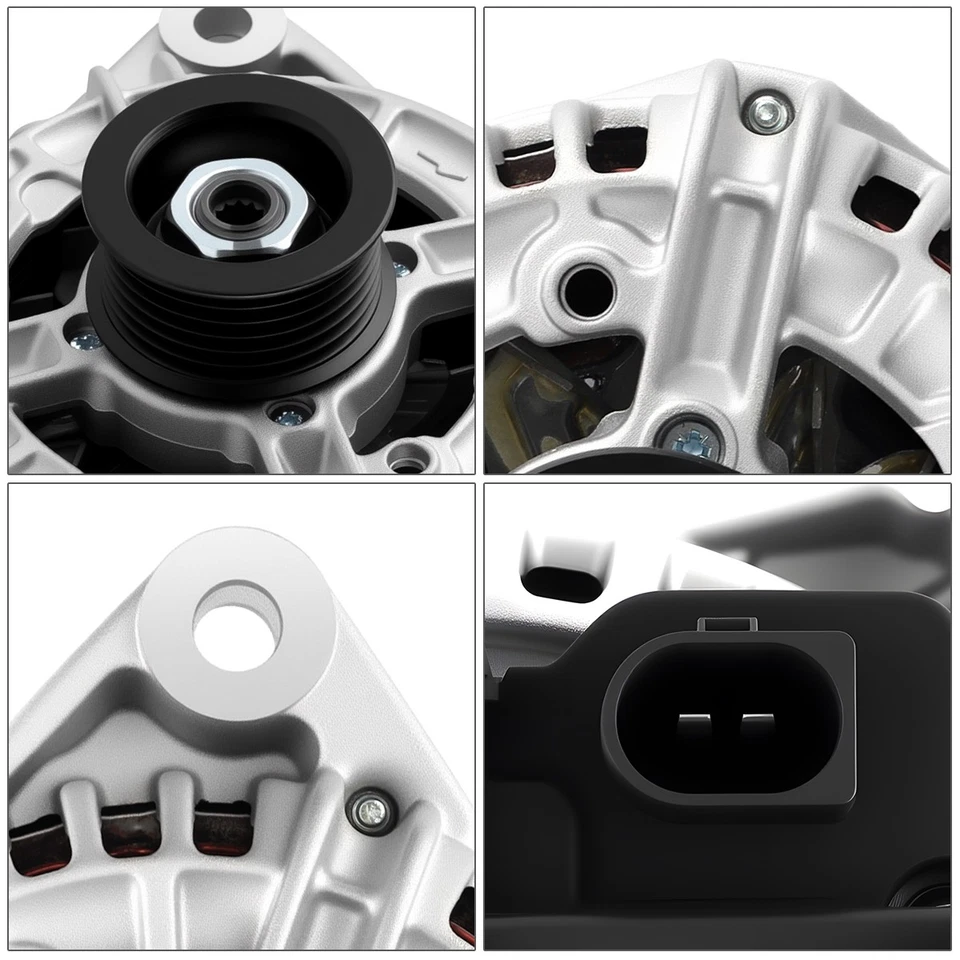 Alternator For Mercedes-Benz ML350 ML320 2002-2005 13884N, 13884, 5097756AA 120A Foto 2 de 4