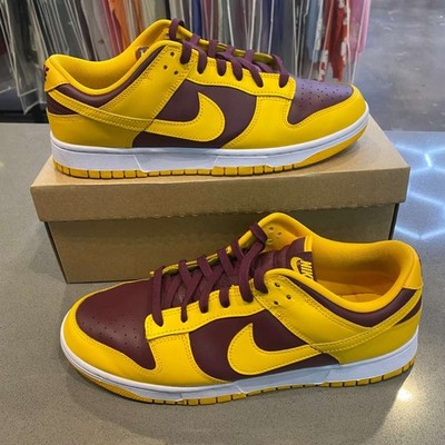 Nike Dunk Low Arizona State Size 12 DD1391-702 - Pre-Owned (Replacement Box)
