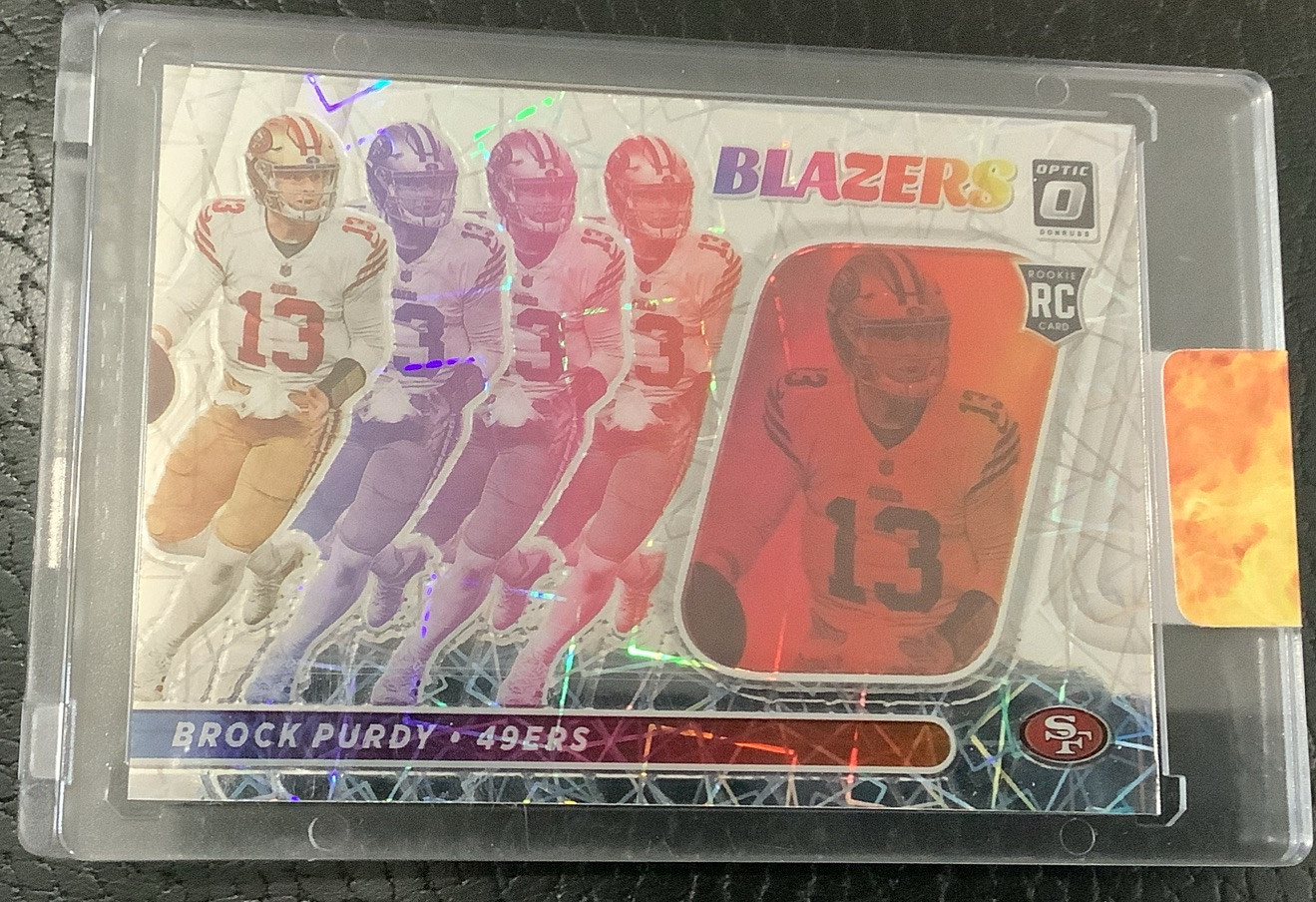 🏈💥 2022 Panini Donruss Optic Blazers #B-15 Brock Purdy (RC)