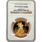 2014-W American Gold Eagle 1 oz Proof — photo from another recent sale