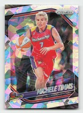 2025 Panini Prizm WNBA #133 Michele Timms Ice Prizms