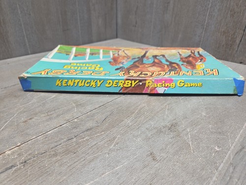 Vintage Kentucky Derby Horse Racing Game 1961 Whitman Missing 2 Horses - Picture 4 of 8