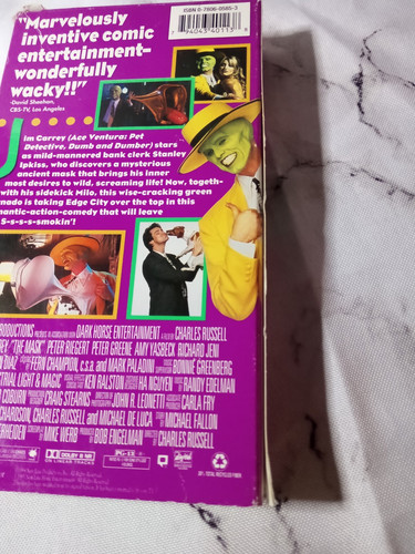 The Mask (Custom VHS Tape Spool Swap) Jim Carrey - Imagen 12 de 12