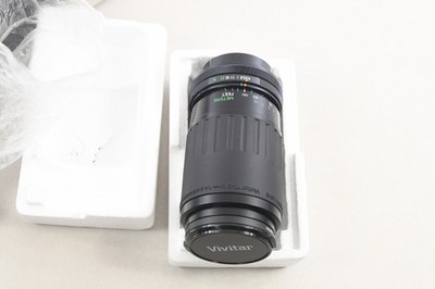 Vivitar 70-210mm f4.5-5.6 Macro 1:4x Canon FD Lens w Box