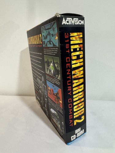 MechWarrior 2: 31st Century Combat Big Box IBM CD-Rom game (1995) - Picture 3 of 6