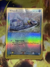 2003 POKEMON EX SANDSTORM SET WINGULL REVERSE HOLO CARD 84/100