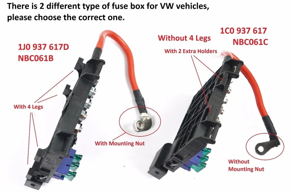 ATUALIZADO para Volkswagen Golf Jetta caixa de fusíveis e sistema de carregamento conjunto de chicotes elétricos - Imagem 3 de 4