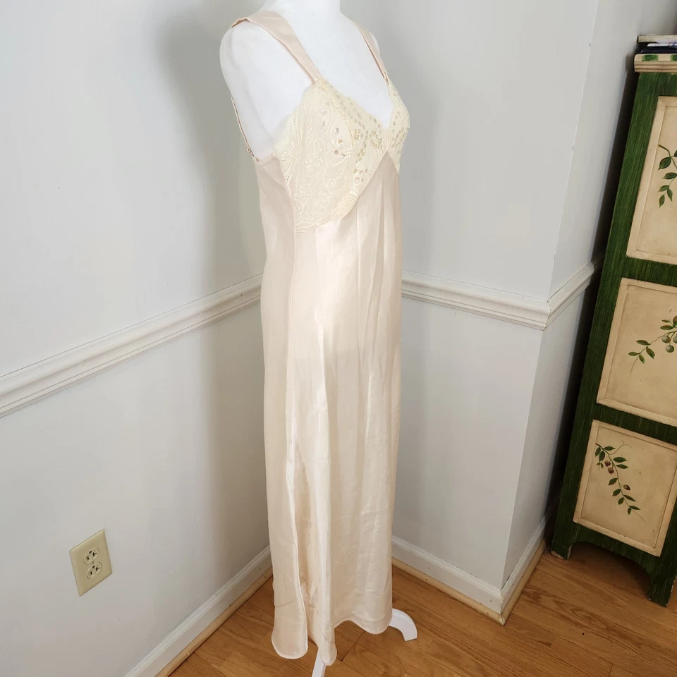 Vestido sin Mangas Etiqueta Dorada Victorias Secret De Colección Talla Pequeña Maxi Lentejuelas Lencería Hada Foto 3 de 4