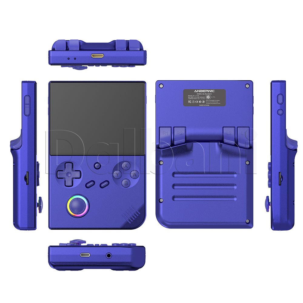 RG 40XXV Blue Anbernic 4.0' IPS handheld Game Console Linux 64-Bit