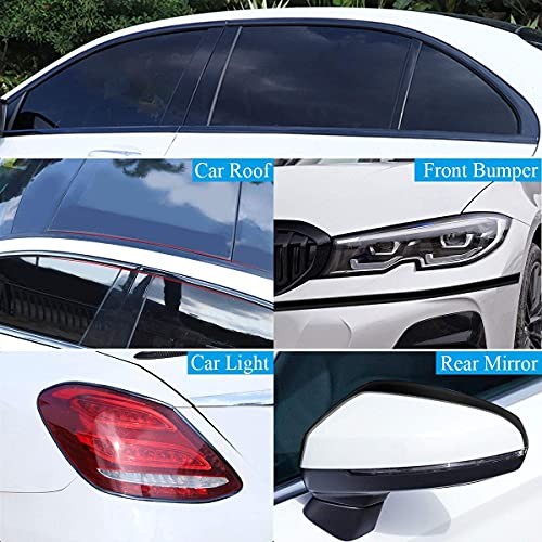 25Ft Automotive Trim Molding Glossy 1/2"(12mm) Universal Car 1/2" (12mm) Black - Picture 7 of 8
