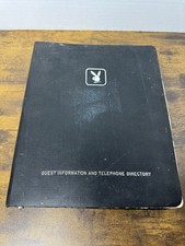 Vintage 1970s Playboy Club Hotel Lake Geneva WI Guest Information Directory