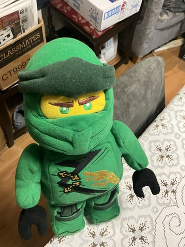 LEGO NINJAGO Lloyd Green Ninja MINIFIGURA DE PELUCHE 35 CM DE ALTO. - Imagen 6 de 6