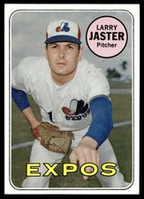 1969 Topps Larry Jaster Montreal Expos #496