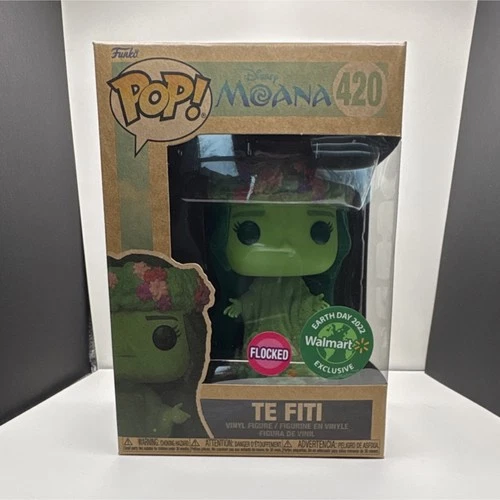 Funko Disney Moana Te Fiti Flocked Earth Day 2022 Walmart Exclusive #420