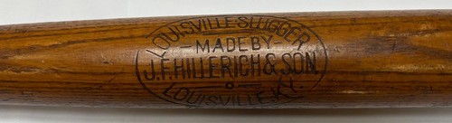 VINTAGE LOUISVILLE SLUGGER J.F. HILLERICH & SOHN FLEDERMAUS (1897-1911) 40 OZ KRIEGSSTOCK