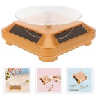 Motorized Solar Display Turntable Stand for Jewelry Digital Products Display