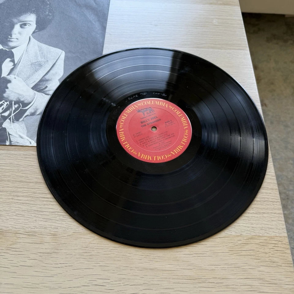 Billy Joel The Stranger Original US Press 1977 In Shrink Complete W/Sleeve! - Imagem 3 de 4