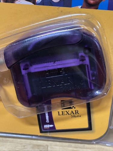 Lexar Media Czytnik kart USB do CompactFlash 2001 ZAPIECZĘTOWANY - Zdjęcie 2 z 5