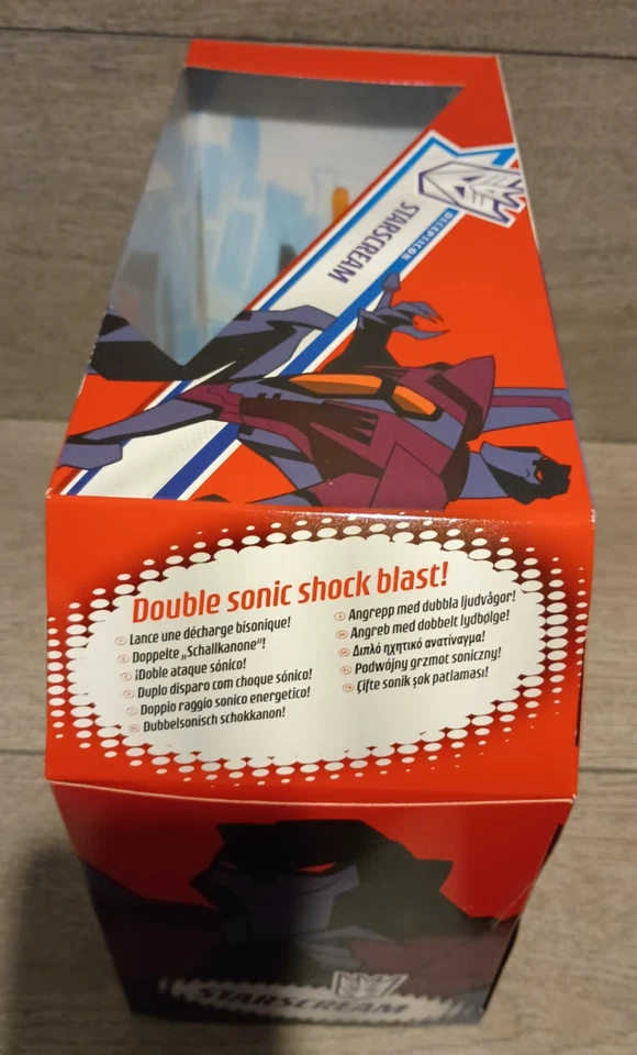 Transformers Animated Voyager Class Decepticon Starscream 2008 NIB - Image 2 of 4