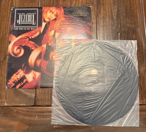 GENE LOVES JEZEBEL Das Haus der Puppen Vinyl LP Schallplatte Promo Geffen 1987