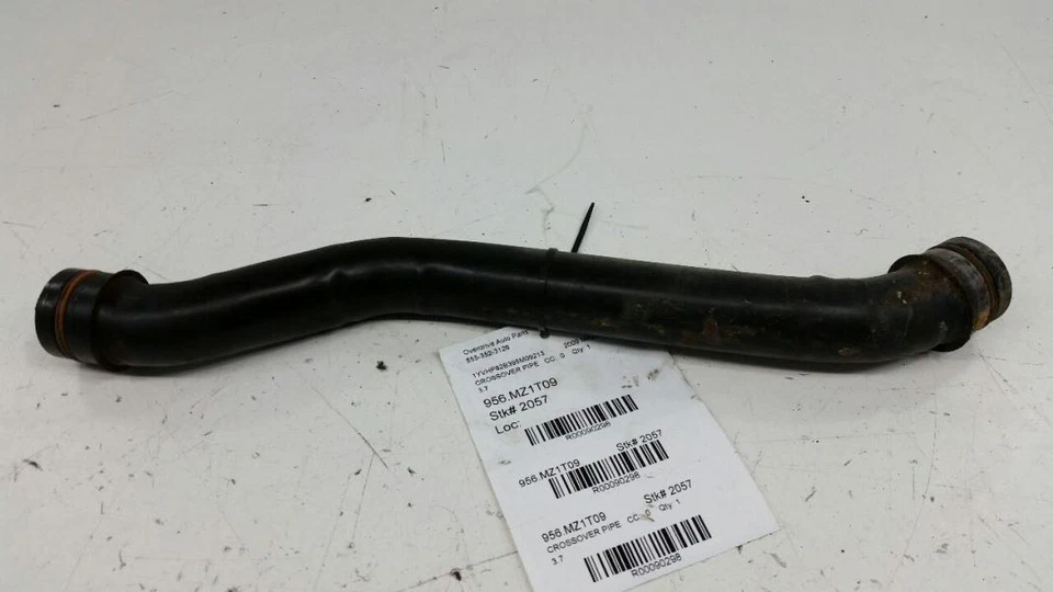 Tubo cruzado Mazda 6 línea de refrigerante 2009 2010 2011 2012 2013 OEM Foto 2 de 4