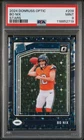 2024 Panini Donruss Optic Football Stars #209 Bo Nix RC Rated Rookie PSA 9 MINT