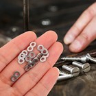 100 Pcs Butcher Block Countertop Fasteners Hardware Connectors Furniture