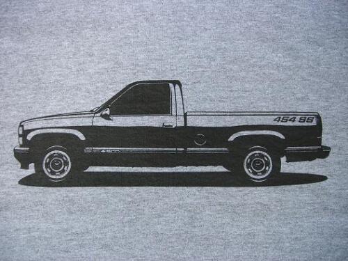 1990-1991 454 SS Chevy Truck T-Shirt, C/K 1500  - Photo 1 sur 3